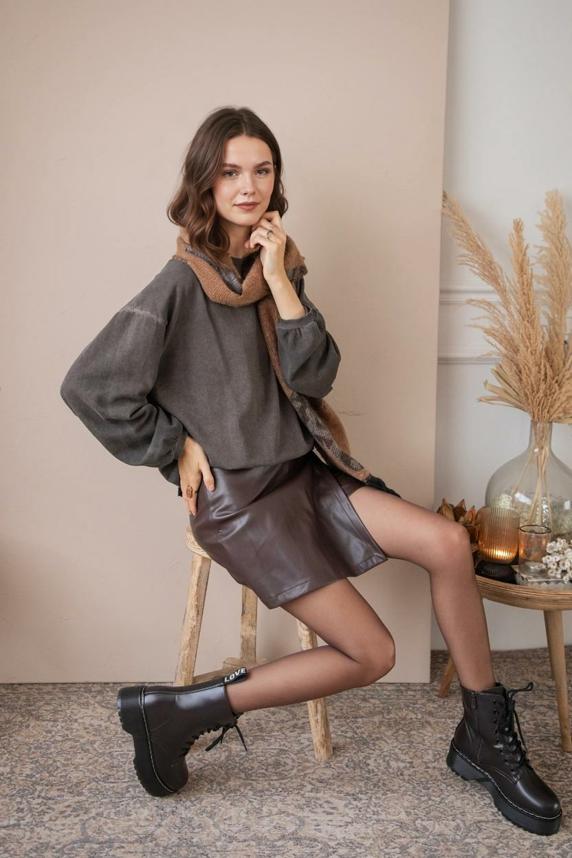 Wild Spots Amour Black - Džemperis